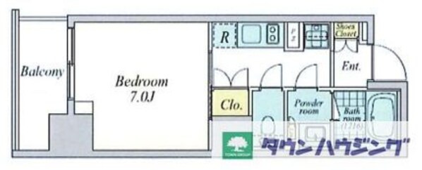 クレストコート中野の物件間取画像